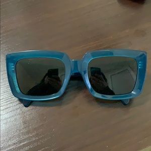 Celine Cerulean Oversized Sunglasses